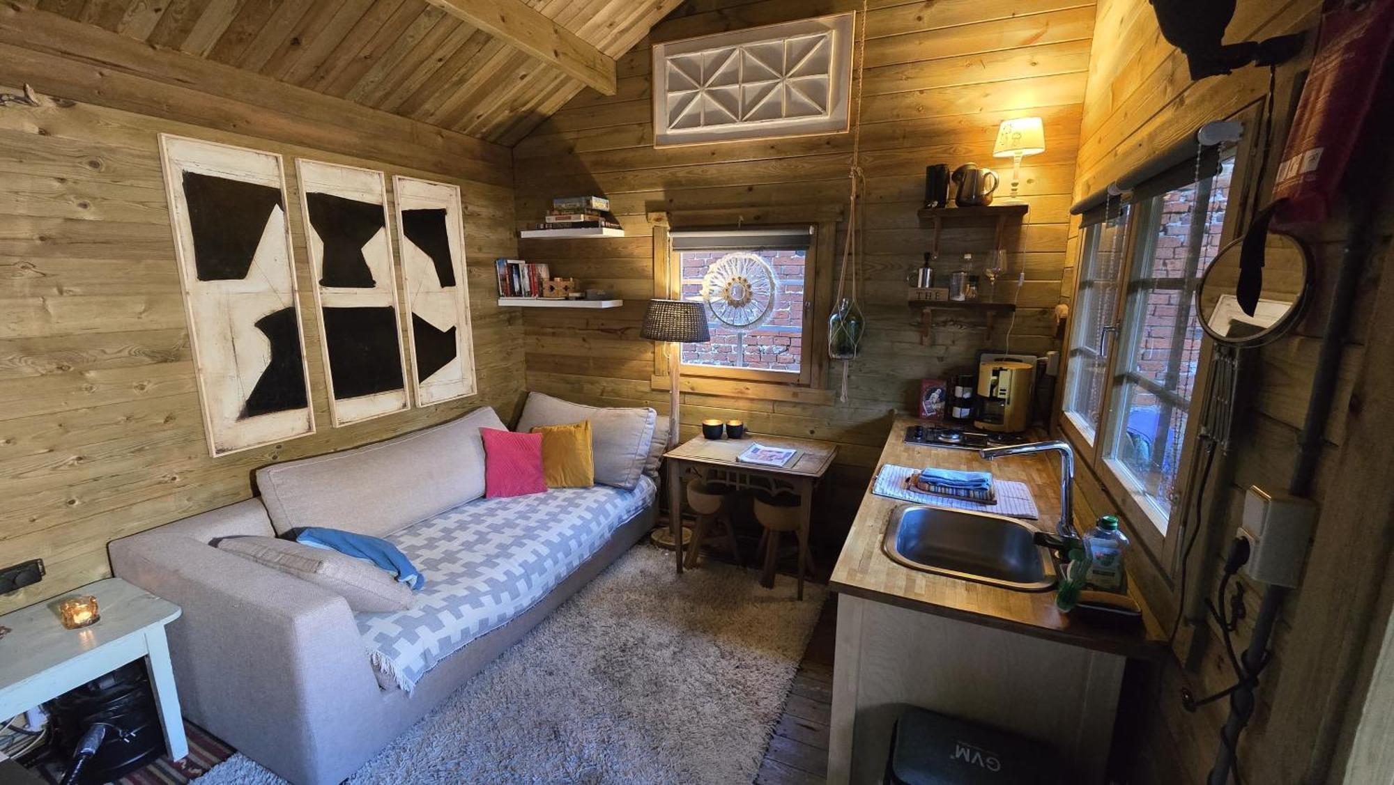 Вилла Tiny House Andersom Anders Ньювешанс Экстерьер фото